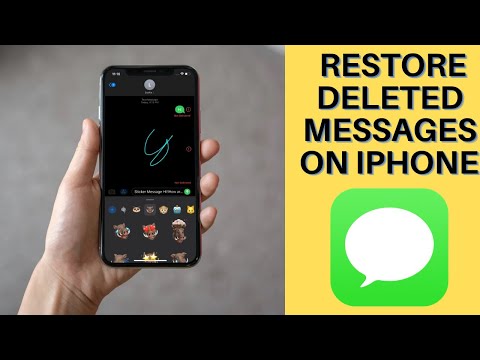 how to review deleted text messages on iphone
